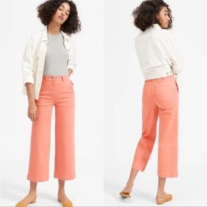 Everlane Wide Leg Cropped Jeans